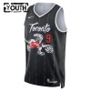 Dres Toronto Raptors RJ Barrett Nike 2025-26 City Edition Crno Swingman - Dječji